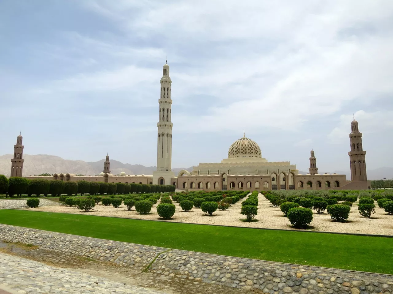 Mesquita Qaboos em Omã